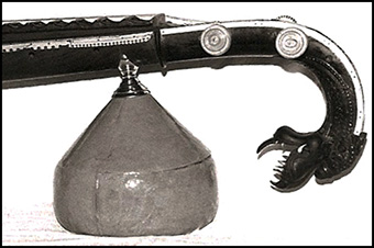 Résonateur d'une Veena de Mysore