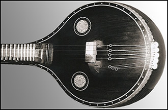 Table d'une Veena de R.K. Srinivasamurthy